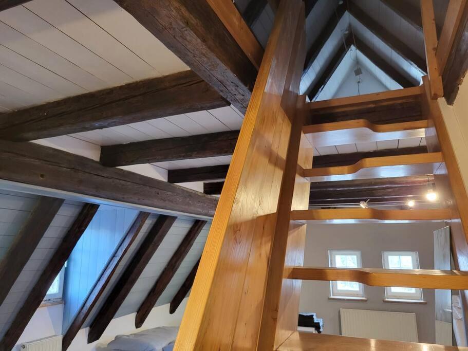 Fachwerk Maisonette In เนือร์ทิงเงิน ภายนอก รูปภาพ
